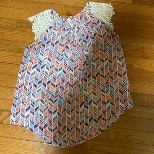 Xhilaration Patterned Top
